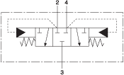 Sun DSFD hot oil shuttle valve with delayed shift.